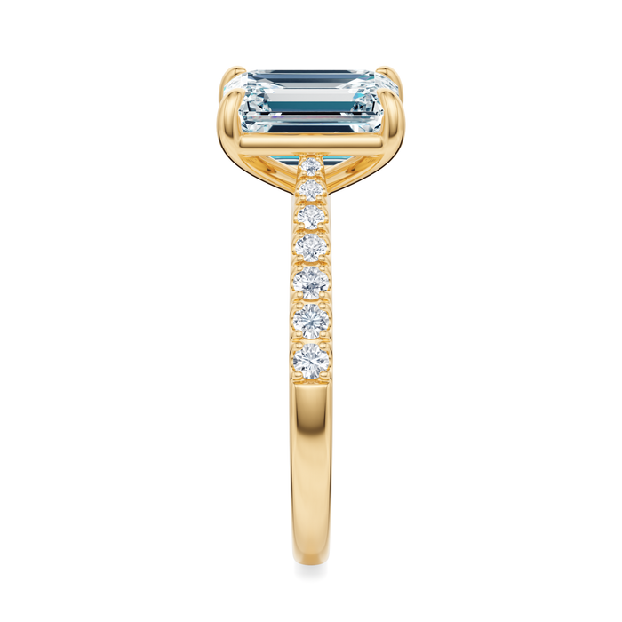 Madison Pavé Engagement Ring Setting