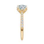 Madison Pavé Engagement Ring Setting