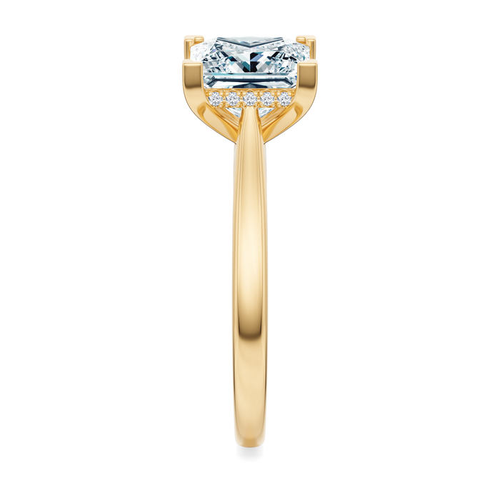 Madison Hidden Halo Engagement Ring Setting