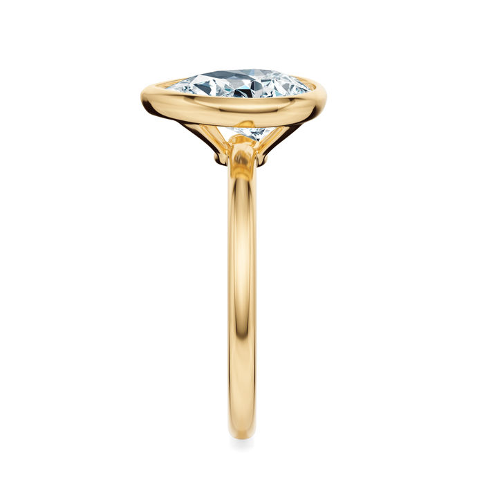 Madison Pavé Engagement Ring Setting