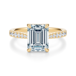 Madison Pavé Engagement Ring Setting