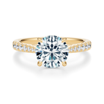 Madison Pavé Engagement Ring Setting