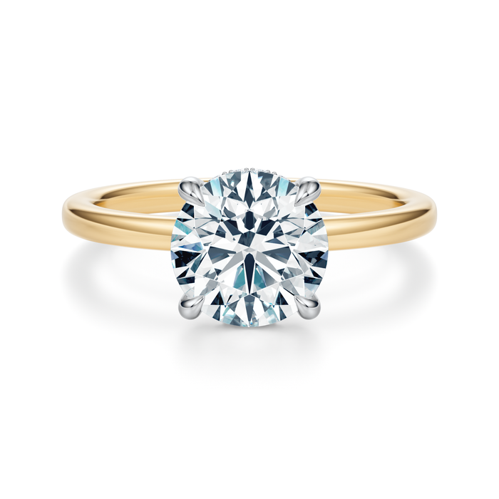 Baxter Hidden Halo Engagement Ring Setting
