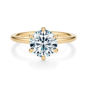 Baxter 6-Prong Solitaire Engagement Ring Setting