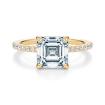 Baxter Full Pavé Engagement Ring Setting