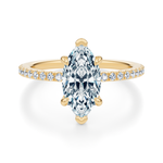 Baxter Full Pavé Engagement Ring Setting