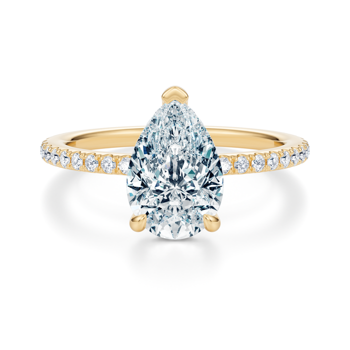 Baxter Full Pavé Engagement Ring Setting