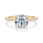 Baxter Full Pavé Engagement Ring Setting