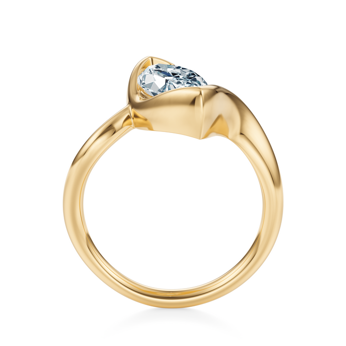 Canal Engagement Ring Setting