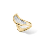 Petite ZAHA Baguette Diamond Ring