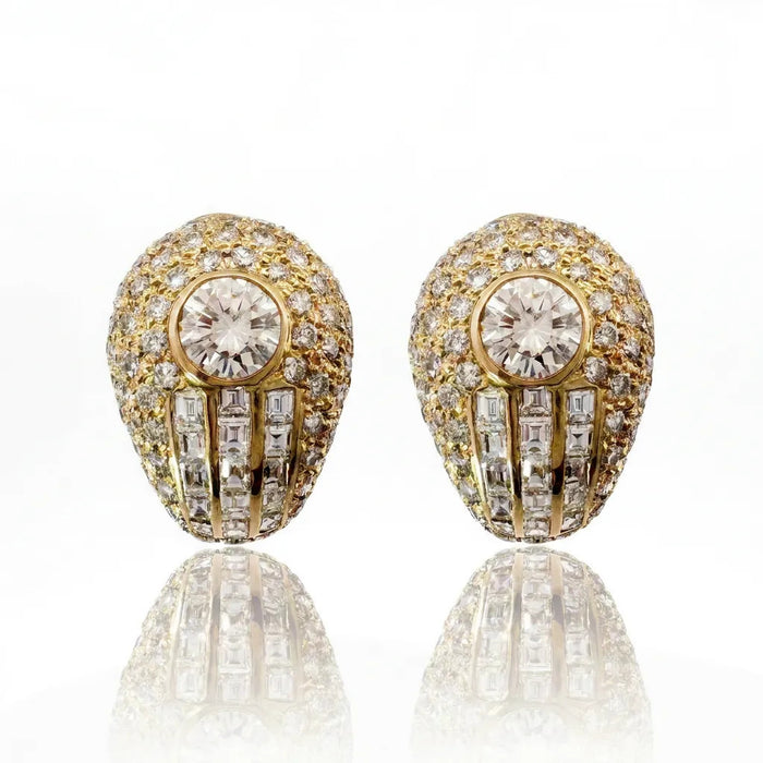 Diamond Statement Earrings