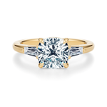 Vesey 3-Stone Engagement Ring Setting