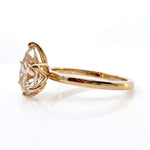 Monroe 1.73ct Desert Pear Diamond Engagement Ring