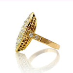 Diamond Navette Statement Ring