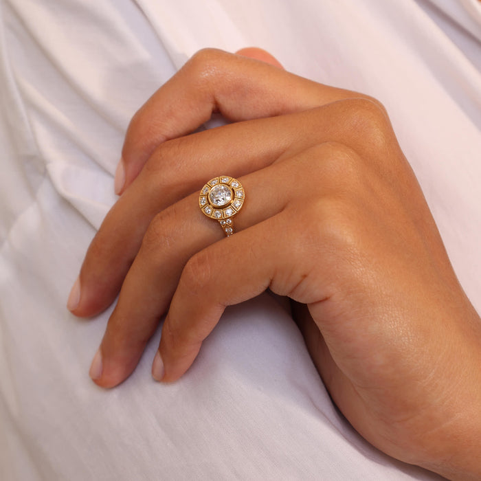 River 0.74ct Engagement Ring