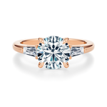 Vesey 3-Stone Engagement Ring Setting