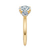 Elizabeth 2.07ct Lab Round Cut Diamond Three Stone Engagement Ring