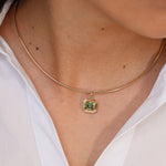 Mali Garnet "Amaranth" Frame Charm