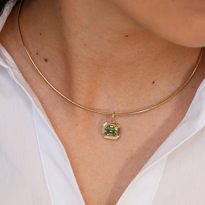 Mali Garnet "Amaranth" Frame Charm