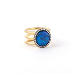 Black Opal Ring
