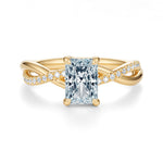 Spring Pavé Engagement Ring Setting