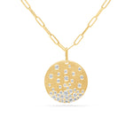 Diamond Disc Pendant