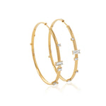 Baguette Hoop Earrings