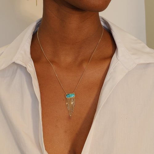 Necklace with Boulder Opal