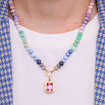 Mixed Opal Bead Strand Necklace