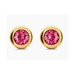 Alma Garnet Earrings