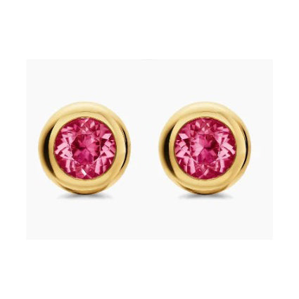 Alma Garnet Earrings