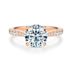 Madison Pavé Engagement Ring Setting