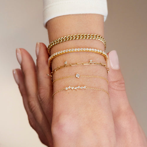 Scattered Diamond Bracelet Image 2