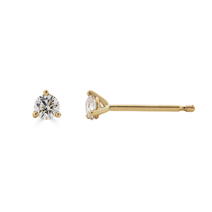 Diamond Petite Martini Stud Earrings