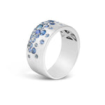 Scattered Sapphire Cigar Band