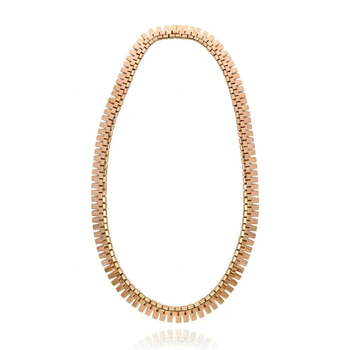 French Fringe Chain Necklace