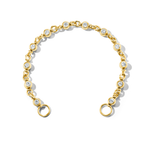 Small Rolling Can Diamond Chain Bracelet