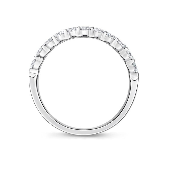 0.51tcw Serena Half Eternity Band