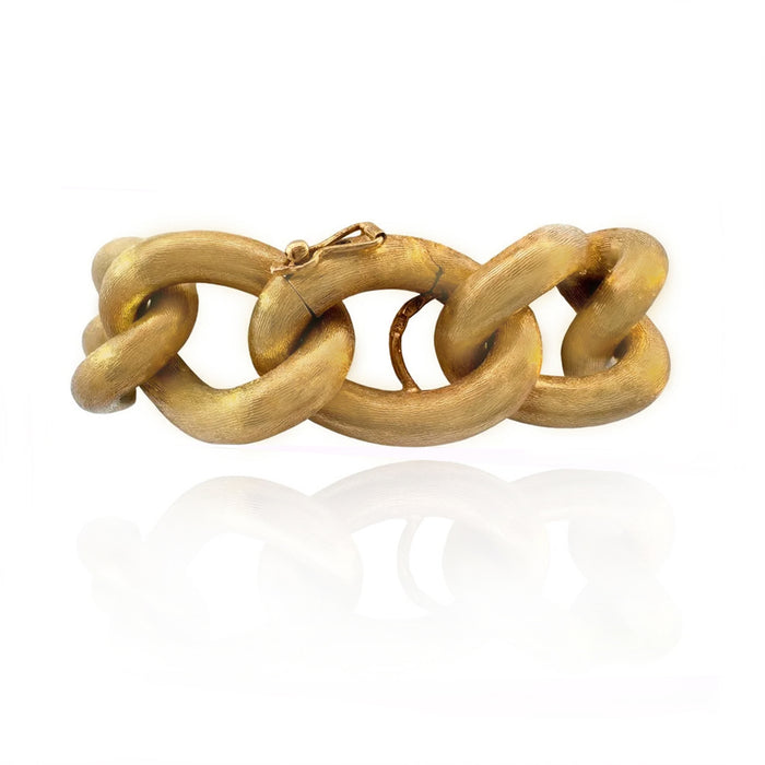 Textured Curblink Bracelet