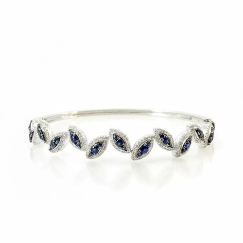 Marquise Cluster Bangle