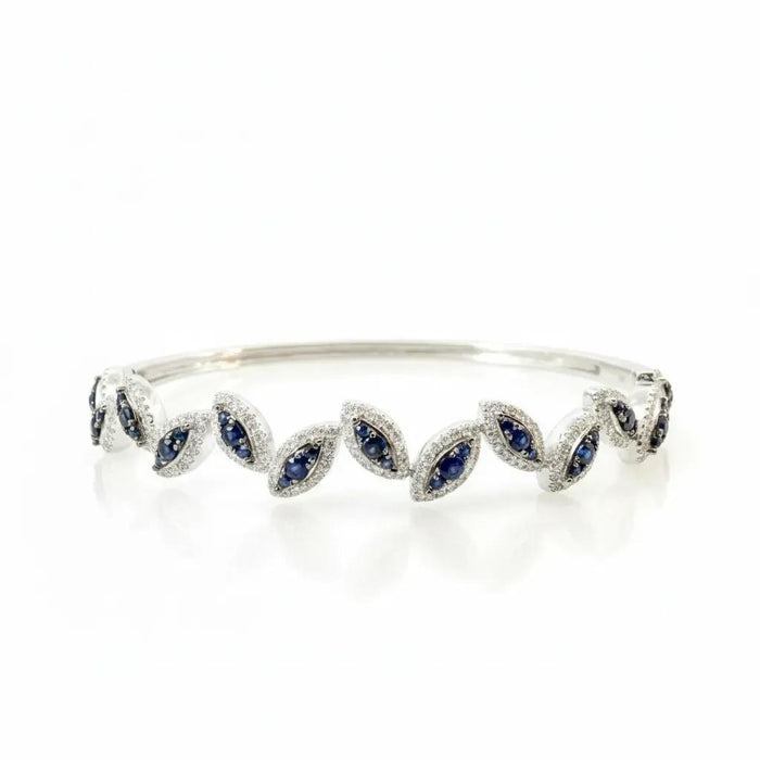 Marquise Cluster Bangle