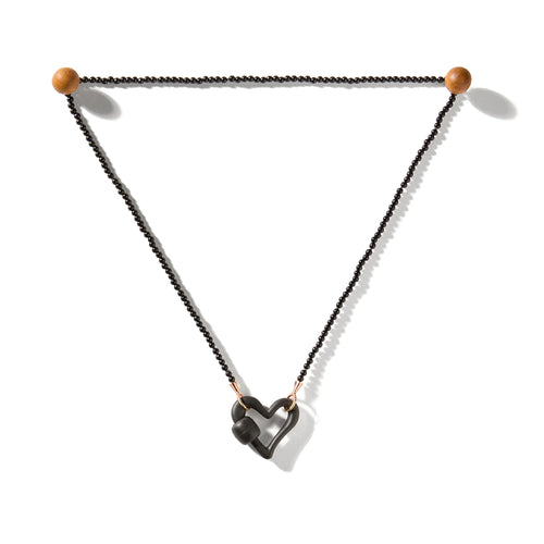 Itty Bitty Black Agate Strand
