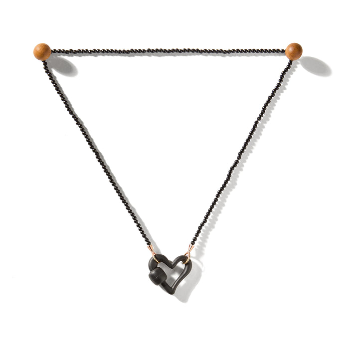 Itty Bitty Black Agate Strand
