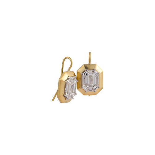Mosaic Diamond Earrings