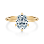 Baxter 6-Prong Solitaire Engagement Ring Setting