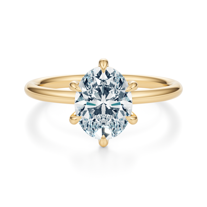 Baxter 6-Prong Solitaire Engagement Ring Setting