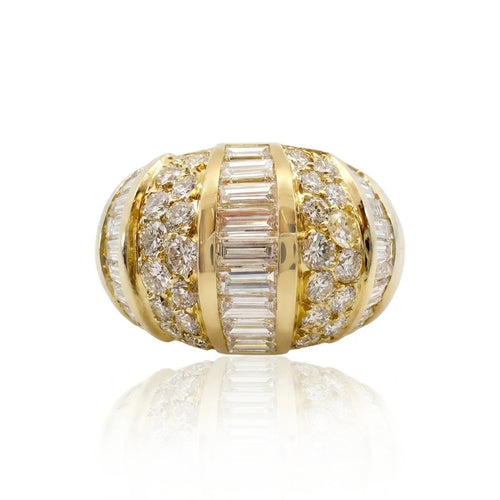 Diamond Dome Statement Ring
