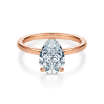 Baxter Hidden Halo Engagement Ring Setting