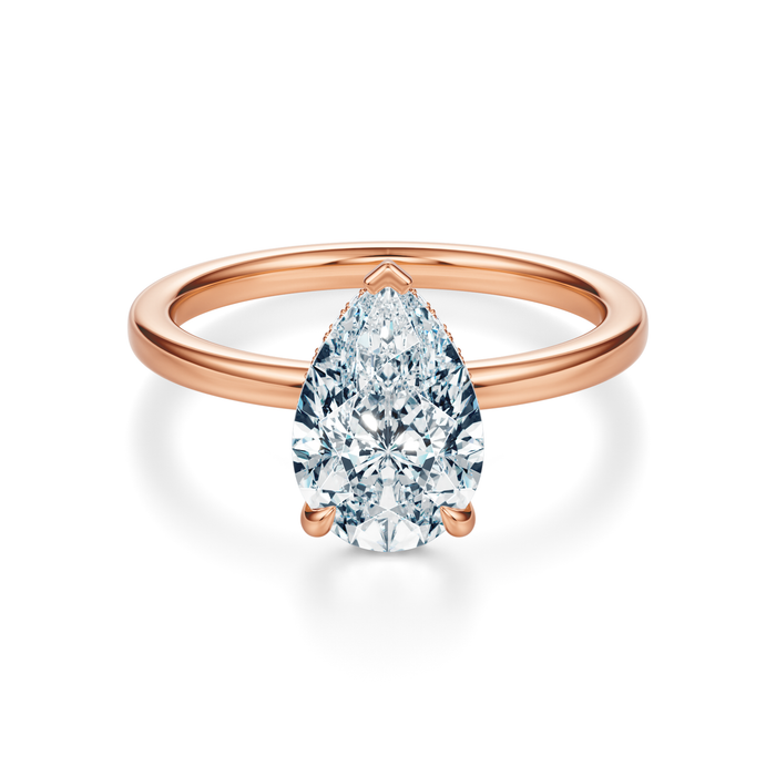 Baxter Hidden Halo Engagement Ring Setting