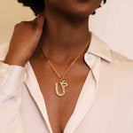 Small Letter 'S' Diamond Charm